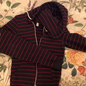 AA striped hoodie